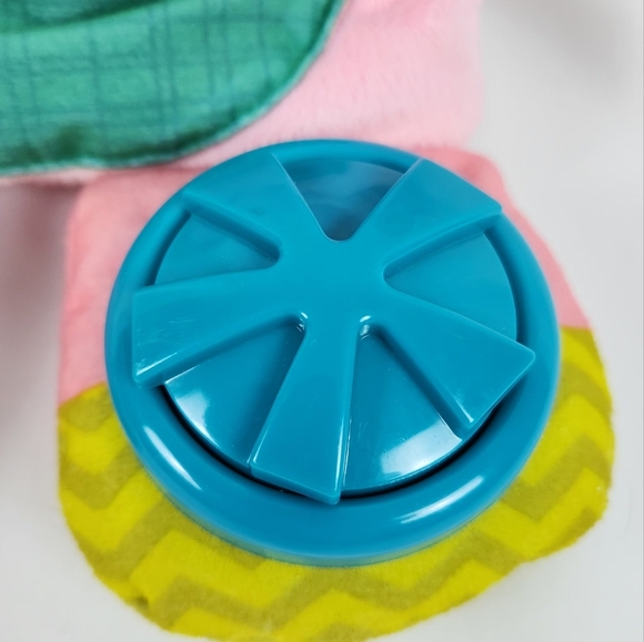 Playskool Fold ‘n Go Elephant Stuffed Animal Tummy Time Pink Baby Child Plush - Picture 2 of 13